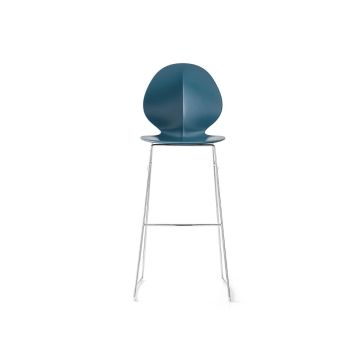 Basil - Sgabello con base in metallo