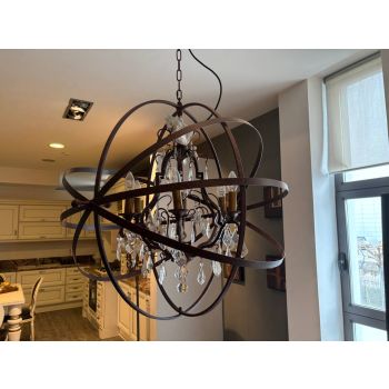 Lampadario in ferro