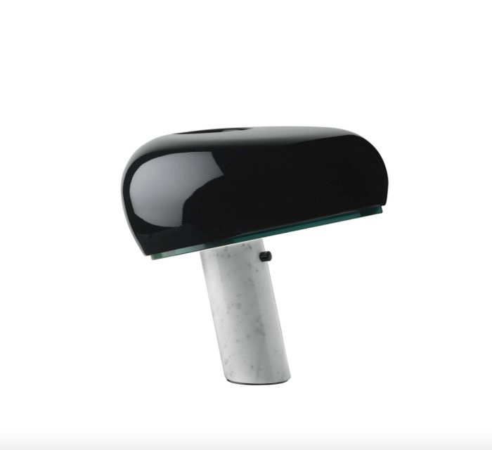 regali per la casa lampada da tavolo Snoopy Flos nera