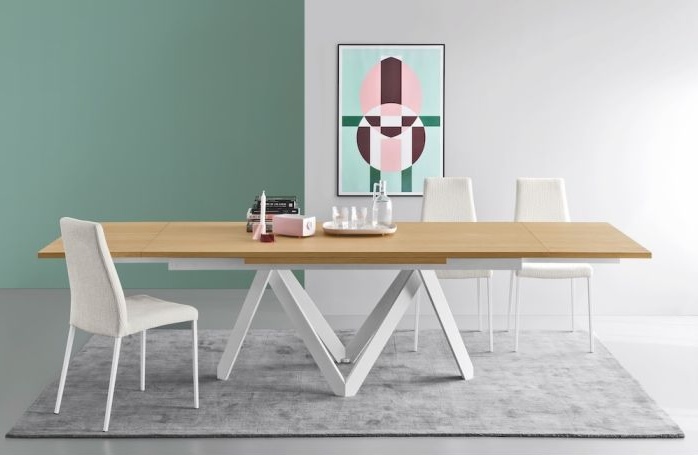 tavolo consolle allungabile calligaris cartesio