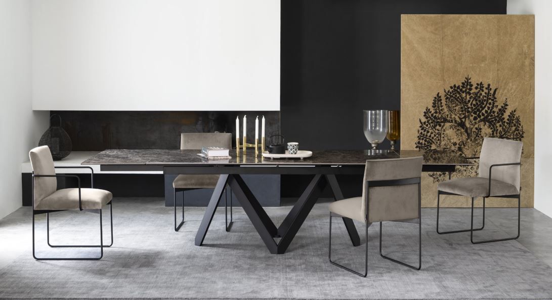 tavolo consolle allungabile calligaris cartesio