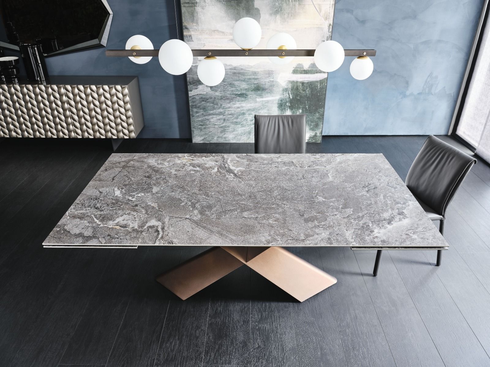 rinascimento magazine tavolo consolle allungabile